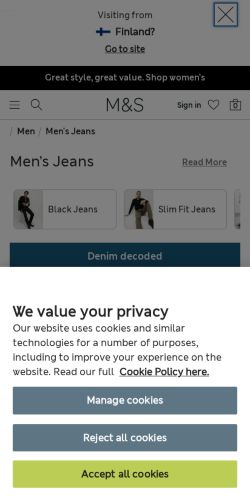 Mobile page screenshot
