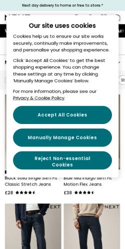 Mobile page screenshot