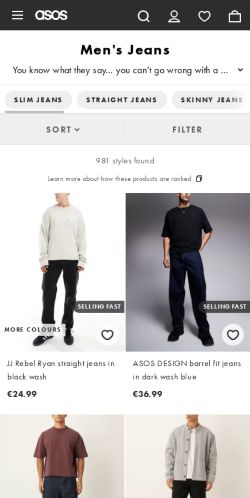 Mobile page screenshot