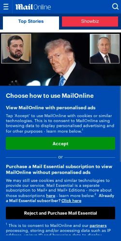Mobile page screenshot