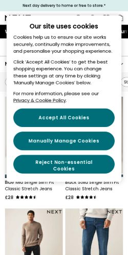 Mobile page screenshot