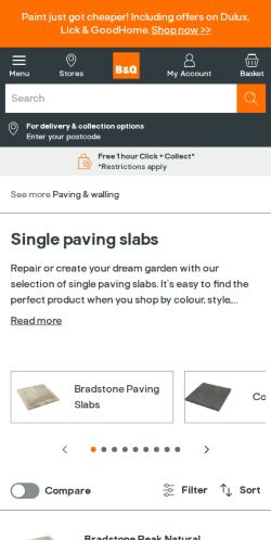 Mobile page screenshot