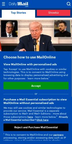 Mobile page screenshot