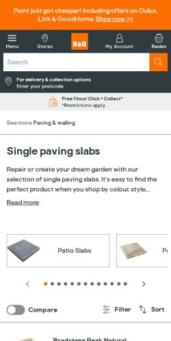 Mobile page screenshot