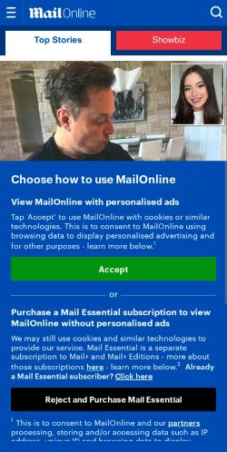 Mobile page screenshot