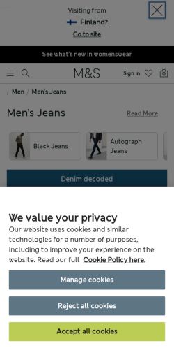 Mobile page screenshot