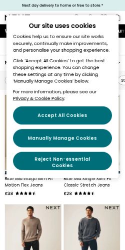 Mobile page screenshot