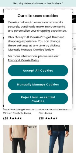 Mobile page screenshot