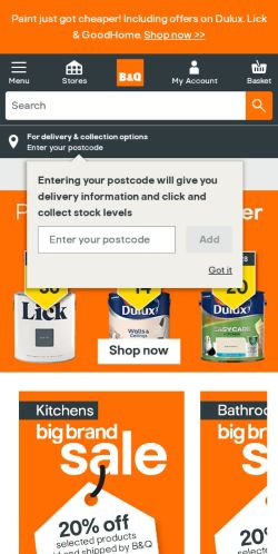 Mobile page screenshot