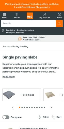 Mobile page screenshot