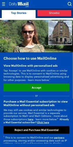 Mobile page screenshot