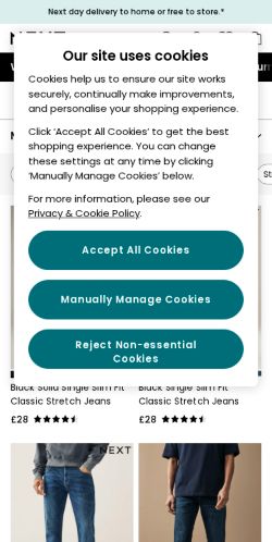 Mobile page screenshot