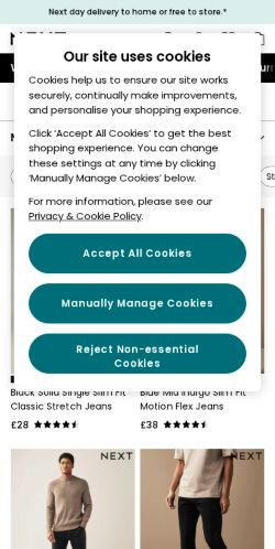 Mobile page screenshot