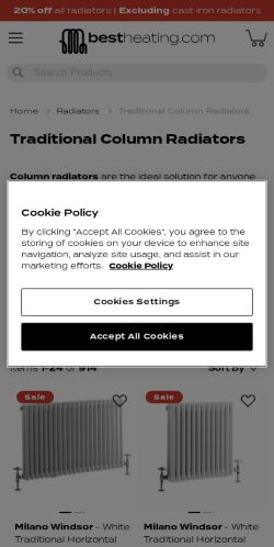 Mobile page screenshot
