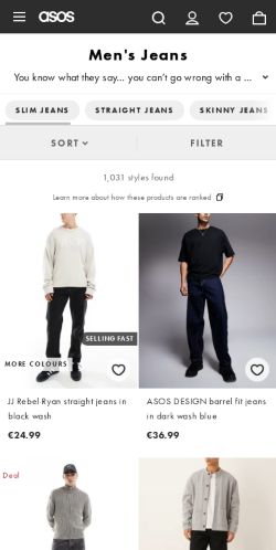 Mobile page screenshot