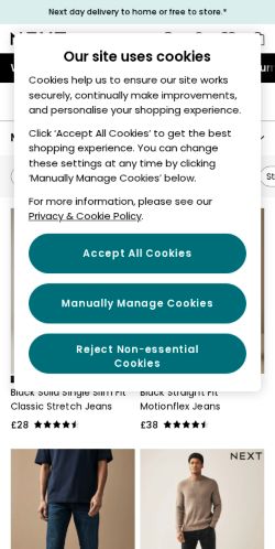 Mobile page screenshot