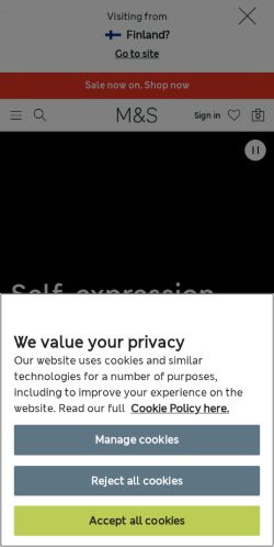 Mobile page screenshot