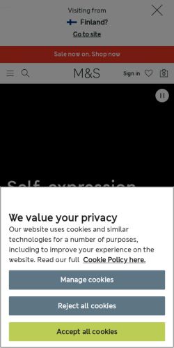 Mobile page screenshot