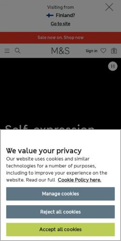 Mobile page screenshot