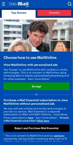 Mobile page screenshot