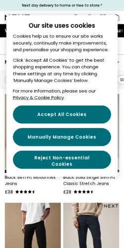 Mobile page screenshot