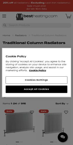 Mobile page screenshot