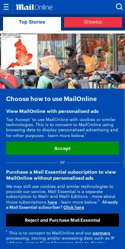 Mobile page screenshot