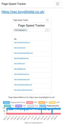 Mobile page screenshot