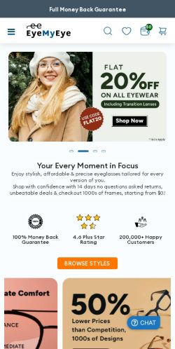 Mobile page screenshot