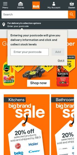 Mobile page screenshot