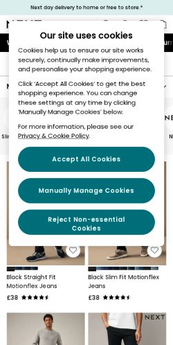 Mobile page screenshot