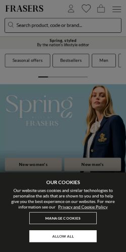 Mobile page screenshot