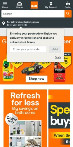 Mobile page screenshot