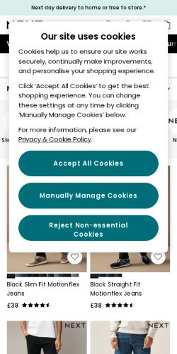 Mobile page screenshot