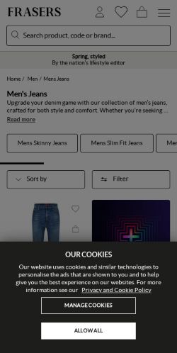 Mobile page screenshot