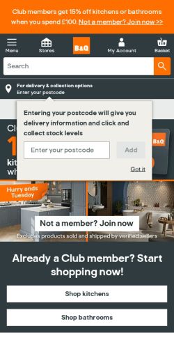 Mobile page screenshot