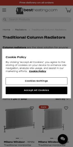 Mobile page screenshot
