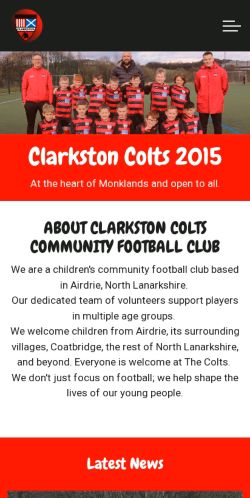 Mobile page screenshot