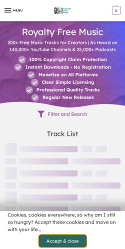 Mobile page screenshot