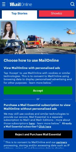 Mobile page screenshot