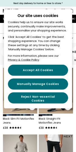 Mobile page screenshot