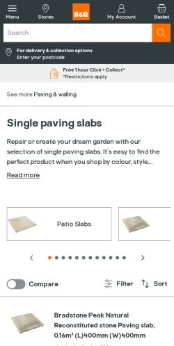 Mobile page screenshot