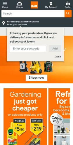 Mobile page screenshot