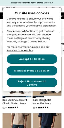 Mobile page screenshot