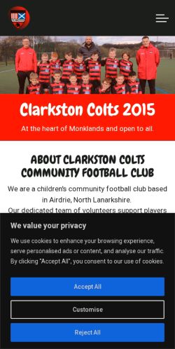 Mobile page screenshot