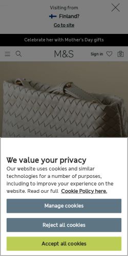 Mobile page screenshot