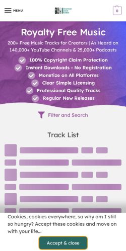 Mobile page screenshot