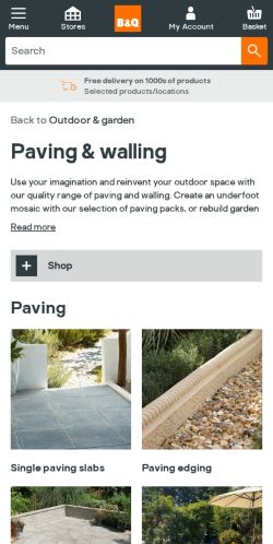 Mobile page screenshot