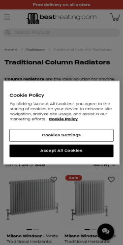 Mobile page screenshot