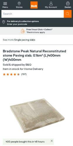 Mobile page screenshot